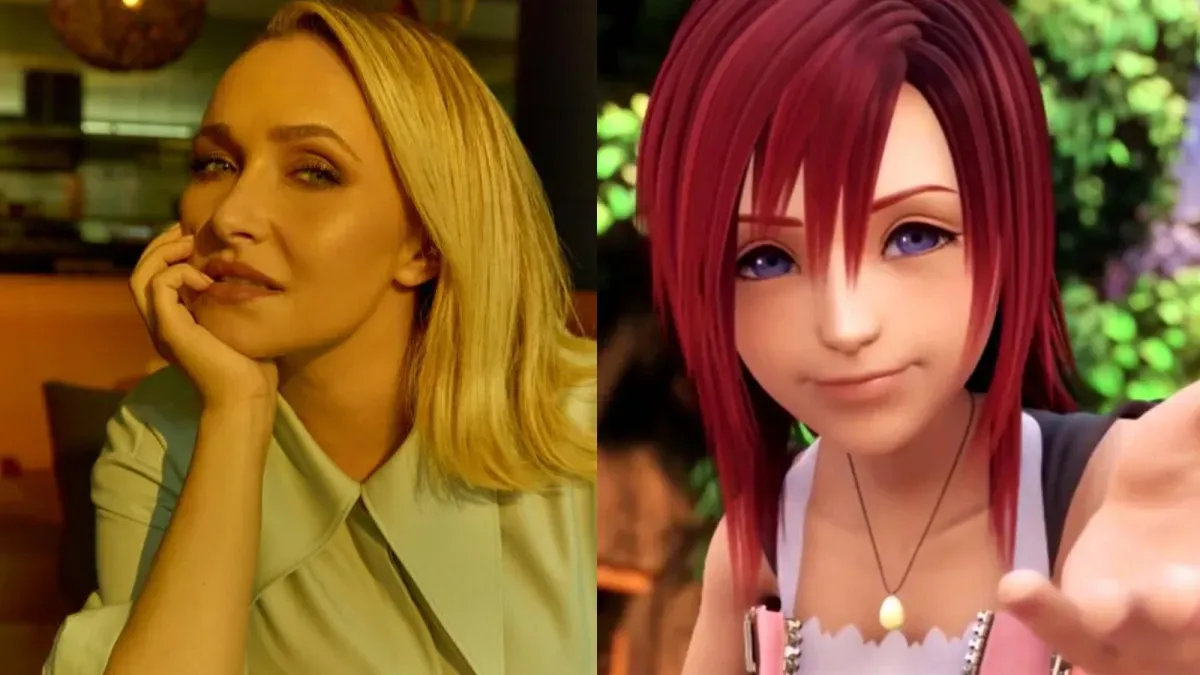 Hayden Panettiere and Kairi, the Kingdom Hearts character she voiced