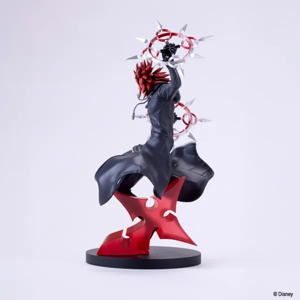 FORM-ISM Axel dynamic leap with red base and chakrams floating